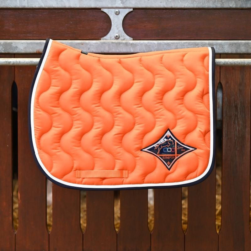 Écusson Jumpad - Orange glossy white and navy