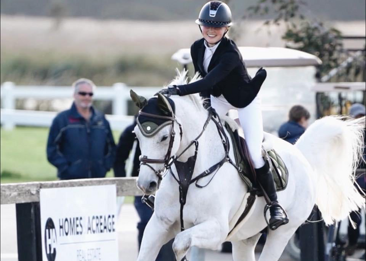 'The Majesty' Deep Olive Jump Saddle Pad - Saddle Pads by Eloquence Equestrian - view 7