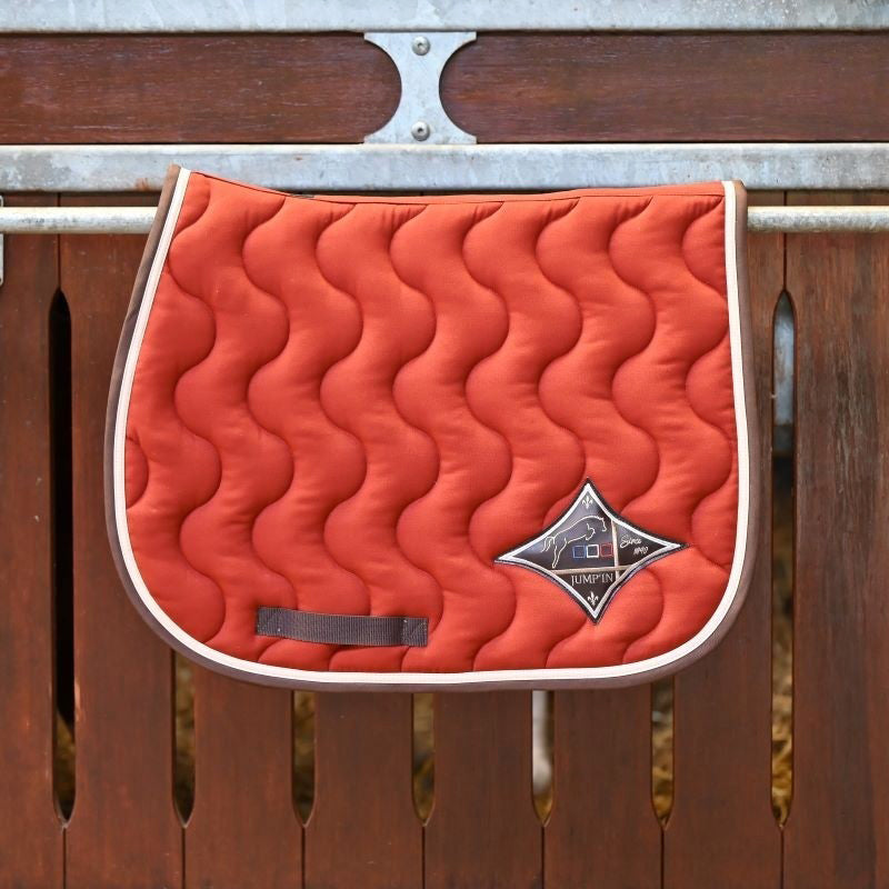Écusson Jumpad - Rust glossy cream and chocolat