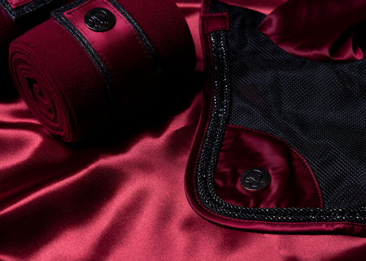 'The Empress' Ruby Red Crystal Ear Bonnet