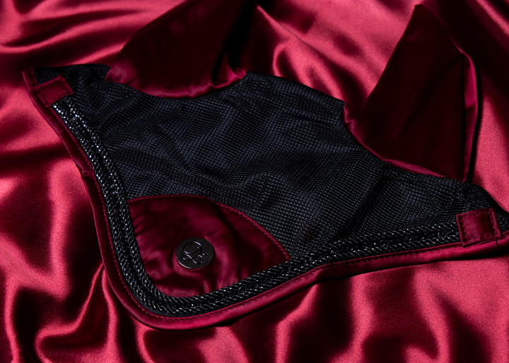 'The Empress' Ruby Red Crystal Ear Bonnet