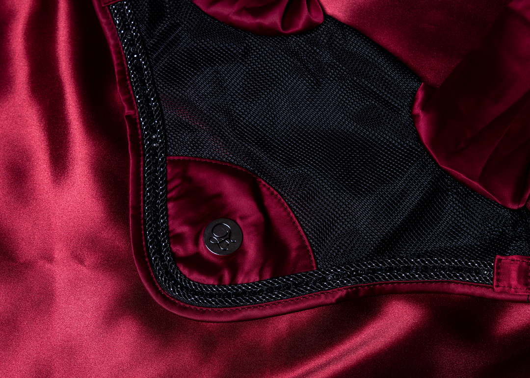 'The Empress' Ruby Red Crystal Ear Bonnet