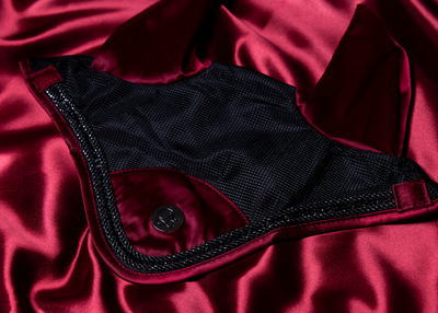 'The Empress' Ruby Red Crystal Ear Bonnet