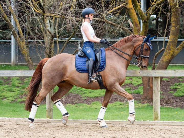 नेवी क्रिस्टल डीलक्स सैडल पैड