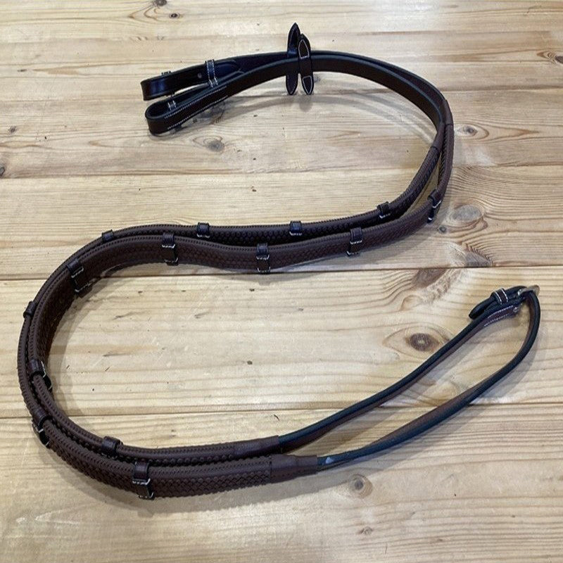 Rubber Reins With Stops