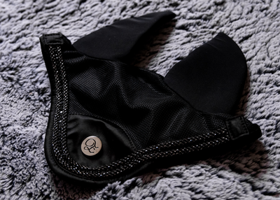 'The King' Black Jewel Soundproof Ear Bonnet - Ear Bonnets by Eloquence Equestrian